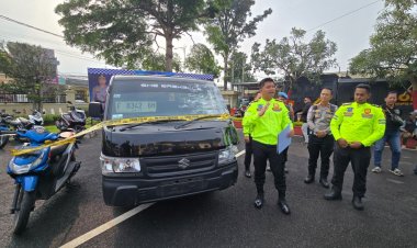 Polres Cianjur Berhasil Ungkap Kasus Tabrak Lari, Pelaku Berhasil Diamankan